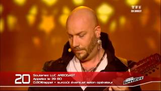 Luc Arbogast interprète en direct " L'adagio " (Albinoni)