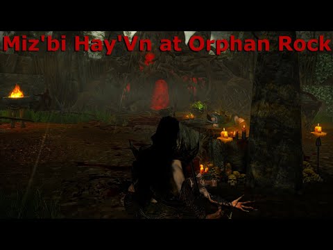 Miz'bi Hay'Vn in Skyrim #2 at Orphan Rock