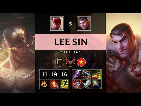 Lee Sin Top vs Jayce - VN Grandmaster Patch 25.15