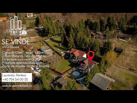 Cabană de vânzare, 125m², teren 680m², Gălăoaia, Mureș!
