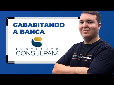 LIVE #084 - GABARITANDO A BANCA CONSULPAM - SIMULADO COMENTADO 2025