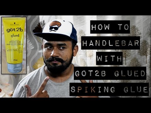 How to Handlebar (Moustache) with Schwarzkopf Got2B...