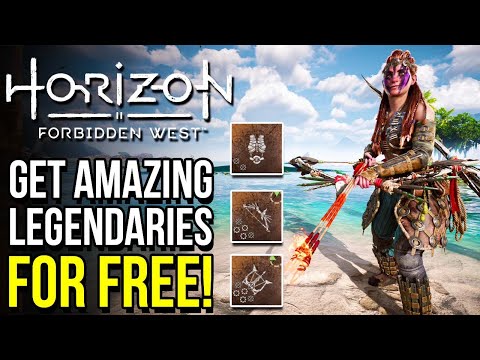 Horizon Forbidden West - Amazing Legendary Armor And Weapons You Can Get For FREE!