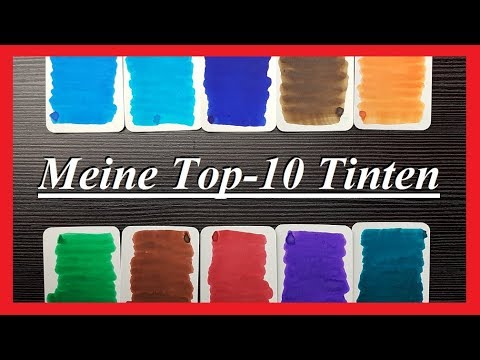 Meine Top-10 Tinten 2019