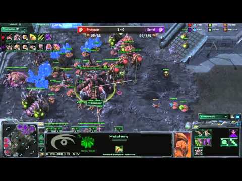Insomnia XIV SC2 semifinals - Protosser vs Serral