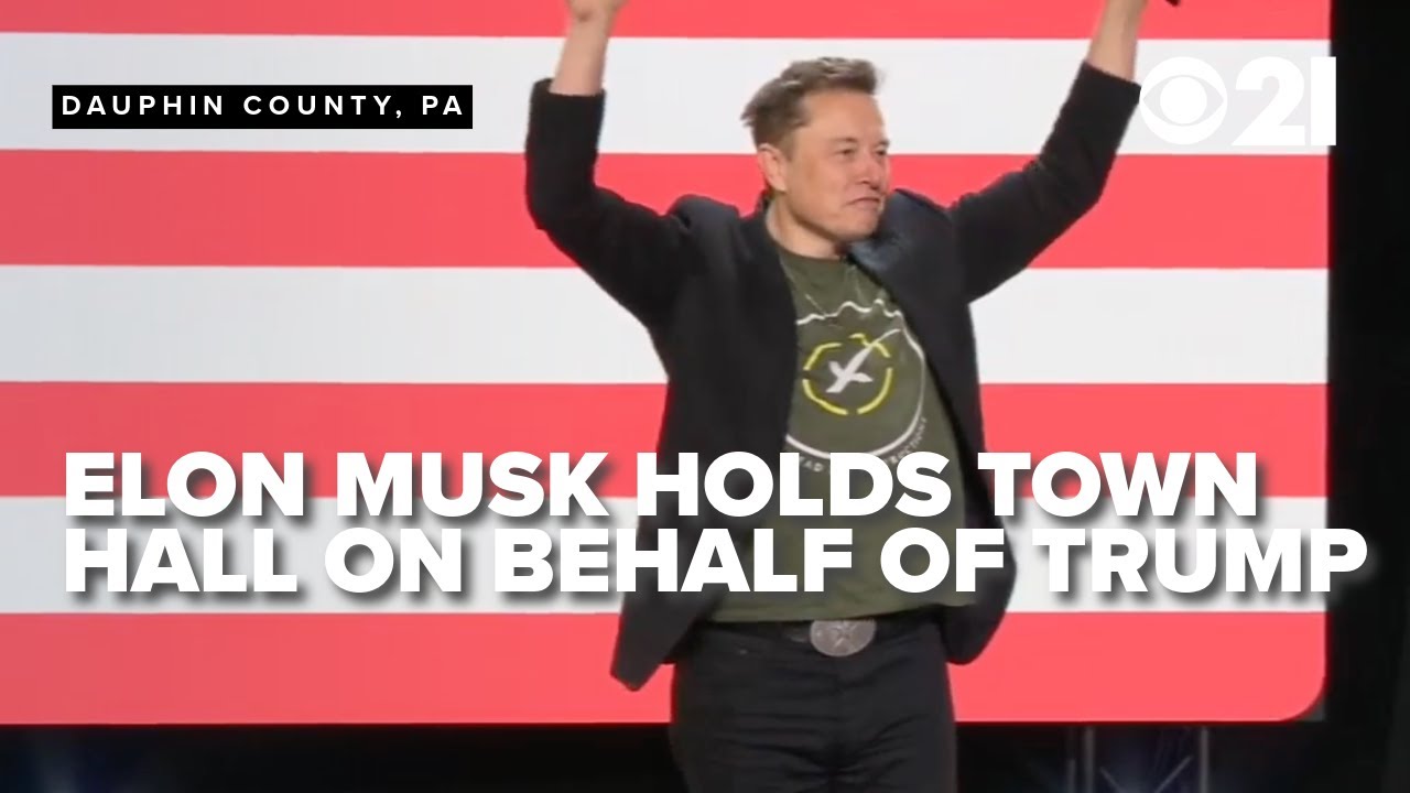 Elon Musk holds Pa. town hall, talks free speech and right to bear arms after awarding $1M