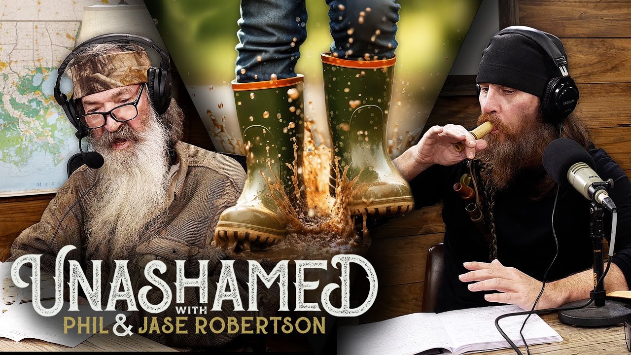 Ep 810 | Phil & Jase Both Go Belly-Up in the Mud & Jase Has an Ugly Encounter with a Miscreant