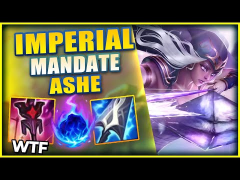 THIS BUILD MAKES ASHES BOW A LITERAL MACHINE GUN (MAX CDR ASHE) - League of Legends