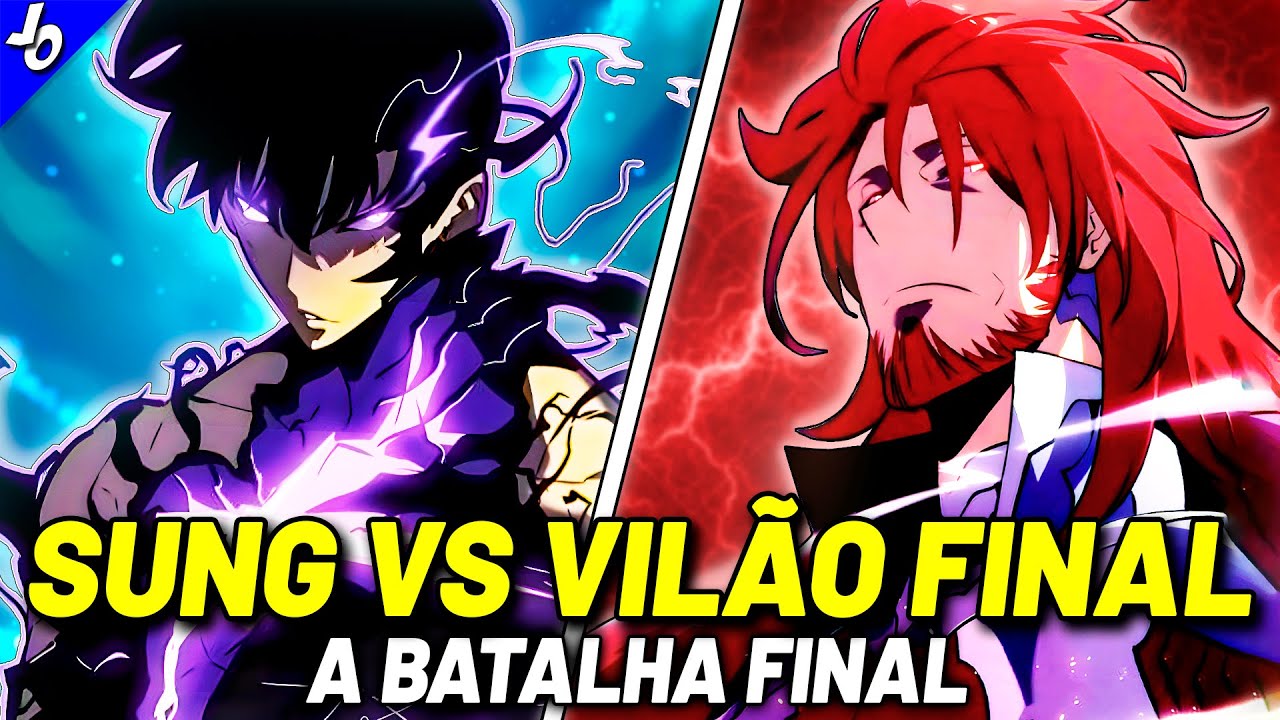 SUNG JIN WOO VS ANTARES (VILÃO FINAL): A BATALHA FINAL VEJA COMO FOI! | SOLO LEVELING