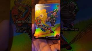 Spider-Man Goblin Bombardment #card #art #mtg #magicthegathering #spiderman #commander #edh
