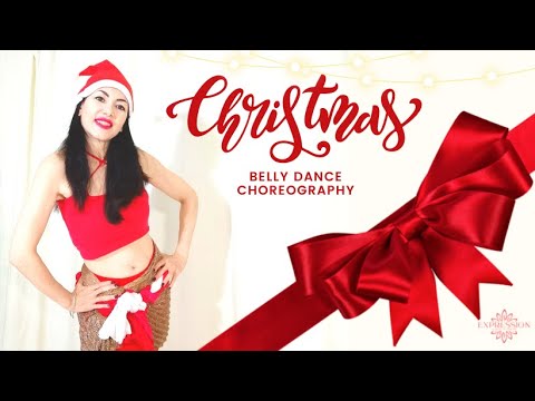 Belly Dance Christmas Choreography Tutorial | Expression Dance Academy