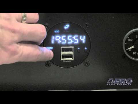 Aero-TV: Power On Time - Mid-Continent’s MD93 Digital Clock/USB Charger