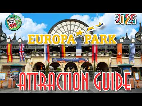 Europa Park RIDES & ATTRACTIONS - 2025 - Germany's BEST & LARGEST Theme Park!