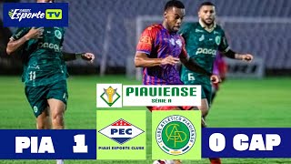 Piauí x Atlético-PI.  Final do campeonato piauiense 2026, jogo 1. Gol e melhores momentos.