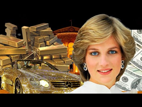 The luxurious life of Princess Diana. princess of Wales.