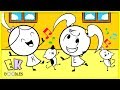 Pretend Play Indoor Fun Games Copy Cat With Emma And Kate EK Doodles Adventure Playtime