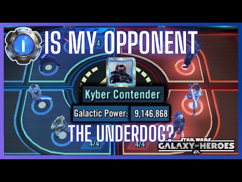 The Last Obstacle Before the Top 100 is... a Smaller Account? Kyber 1 5v5 GAC