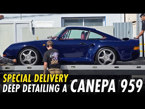 Legendary Porsche 959 SC by Canepa Gets the Ultimate Detailing & Full PPF