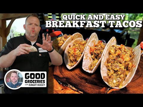 Matt Hussey's Quick and Easy Breakfast Tacos | Blackstone Griddles