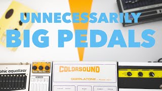 Video thumbnail for Unnecessarily Big Pedals by JHS Pedals
