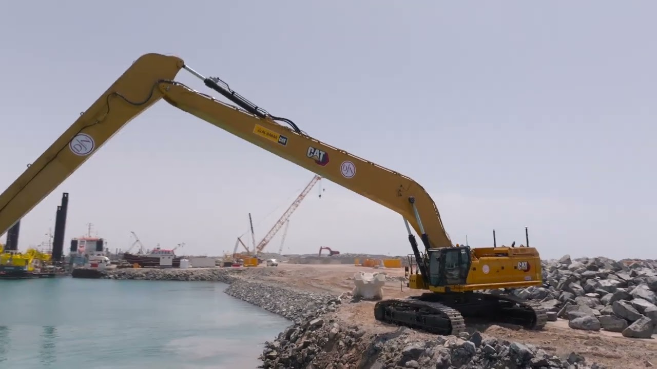 The Cat® 395 Long Reach Excavator