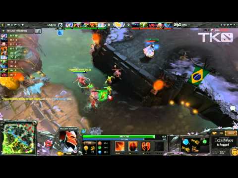 Team Liquid vs SWAG   MLG TKO DOTA 2 TobiWan & Fogged