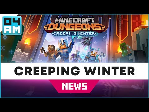 Minecraft Dungeons: Creeping Winter DLC - EVERYTHING You Need to Know (New Map, Mobs, Loot & More)
