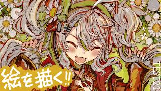 【活動再開目指して】絵を描くよ！！今日も元気にお絵描き！ベンチマークテスト配信 第21回【#鴨見カモミ／CAMOMI Camomi】