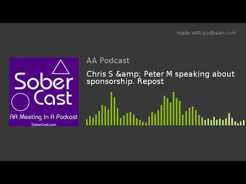 Chris S & Peter M speaking about sponsorship. Repost