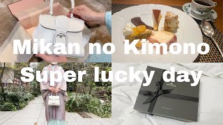 Kimono vlog#10 Delvaux Brillant unboxing／Super lucky day
