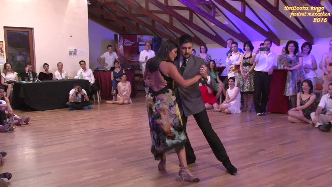Sebastian Jimenez y Maria Ines Bogado Timisoara Tango Festival 2015  Violetas