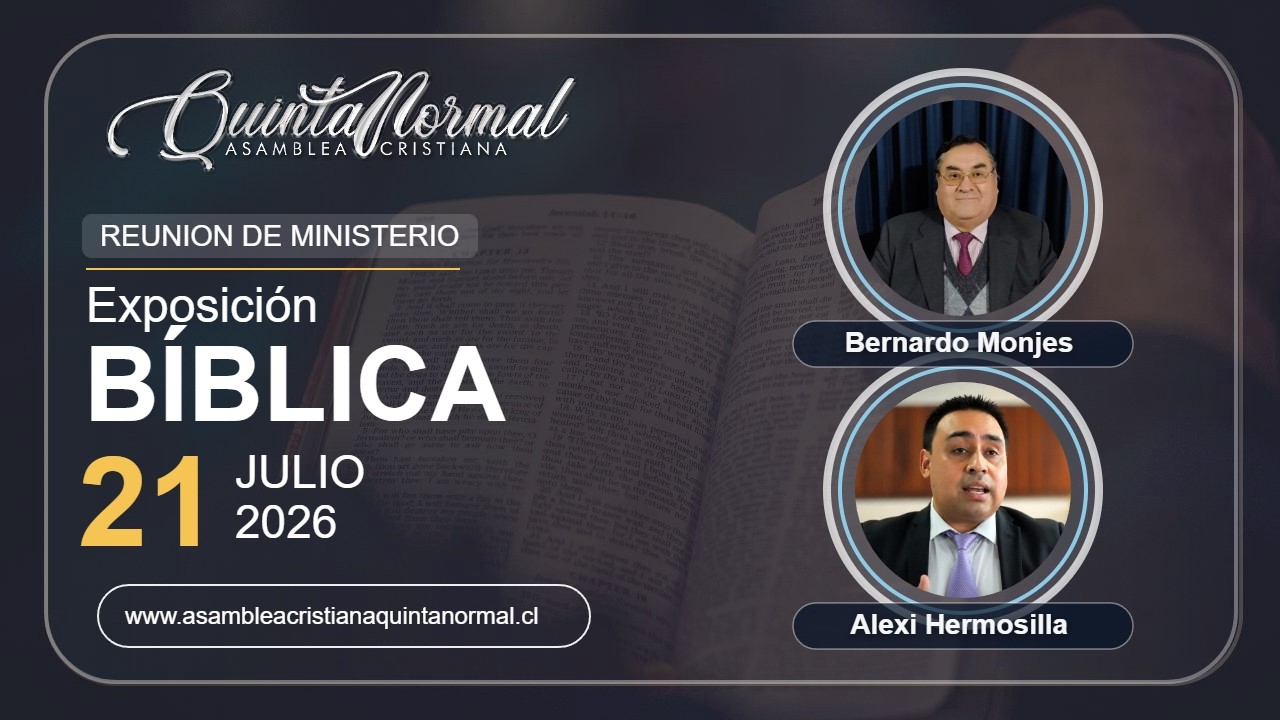 Miniatura de Reunion de Ministerio 21-07-2026 | Bernardo Monjes - Alexi Hermosilla