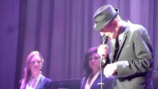 Leonard Cohen - Anyhow (with smoking at 80 story) - Bournemouth, BIC - 26-08-2013