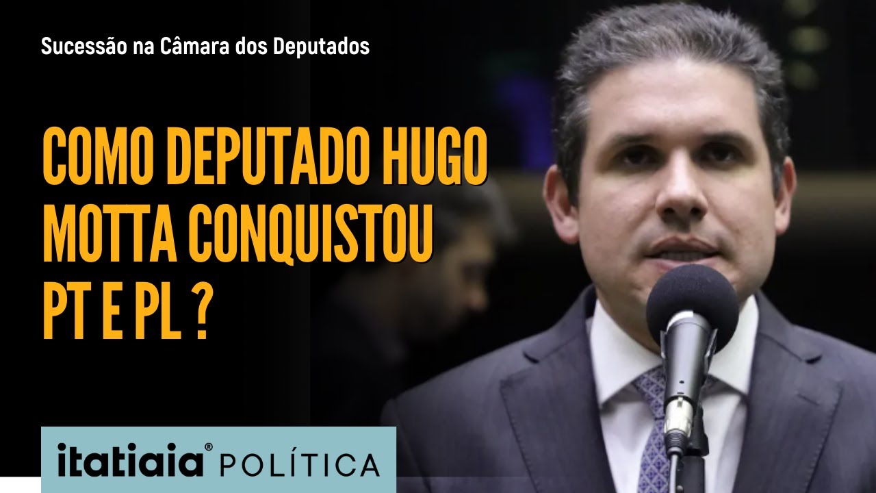COM APOIO DO PT E DO PL, DEPUTADO HUGO MOTTA CONQUISTA MAIORIA PARA SUCESSÃO NA CÂMARA DOS DEPUTADOS