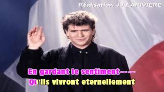 DANIEL BALAVOINE   PARTIR AVANT LES MIENS I G JJ Karaoké