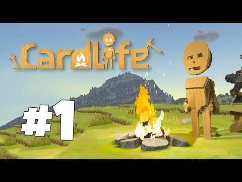 Pahvinen maailma - Pelataan CardLife | Osa 1