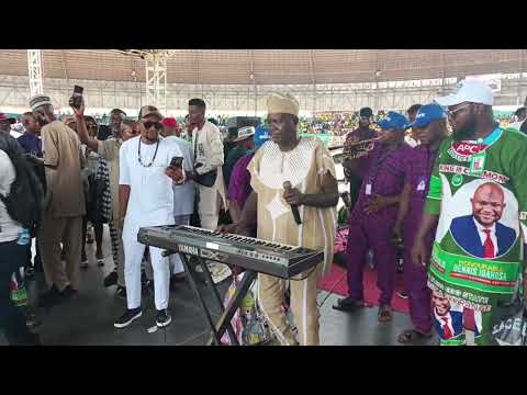 king Benji Igbadumhe live At The Swearing Of Sen Monday Okpebholo As The New Governor Of Edo State