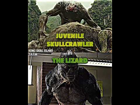 Juvenile Skullcrawler vs The Lizard #skullcrawler #thelizard #theamazingspiderman #vsedit #vsbattle