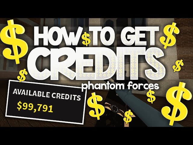 How To Get Free Credits In Phantom Forces - roblox phantom forces hacked youtube