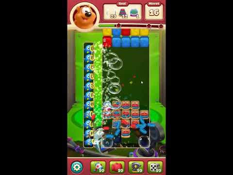 Toon Blast Level 8366 - NO BOOSTERS 🐻🐺🐱 | SKILLGAMING ✔️