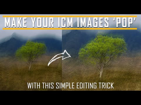 ICM Editing Trick - Make your images pop