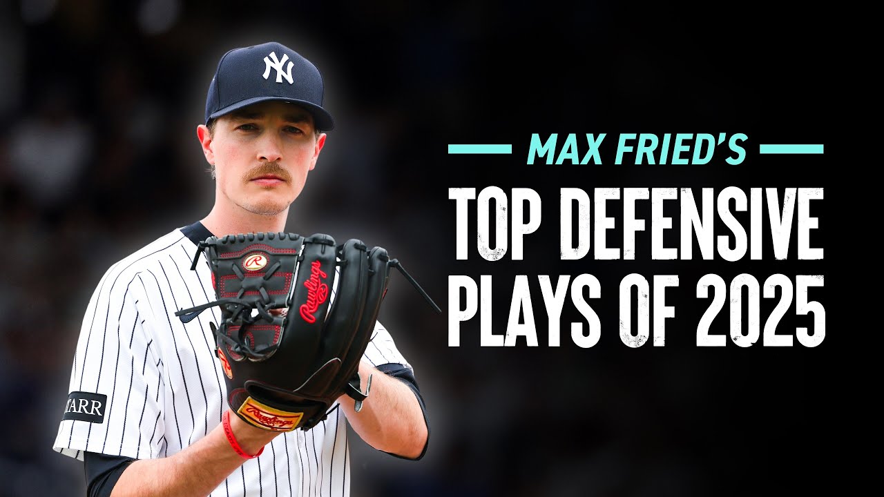 Max Fried's Best Defensive Plays of 2025 | Gold Glove Award Winner