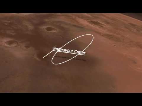 Mars: Spotlight on the Schiaparelli landing site - Movie in 3D