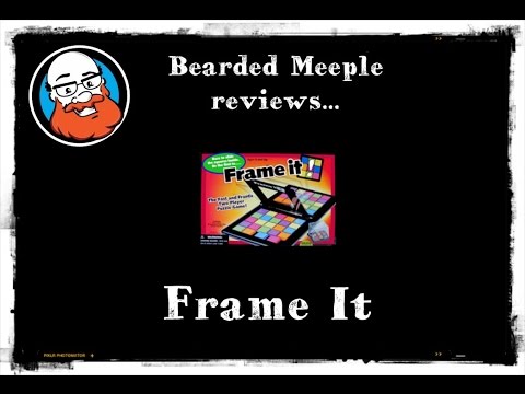 Bearded Meeple reviews Frame it