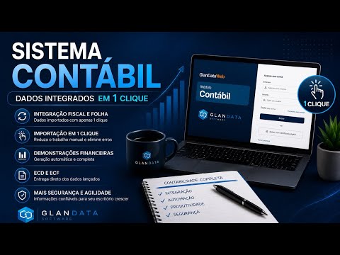 Thumbnail do vídeo Sistema Contábil Glan Data