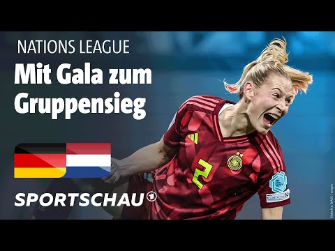 Deutschland - Niederlande Highlights Nations League Frauen | Sportschau Fußball