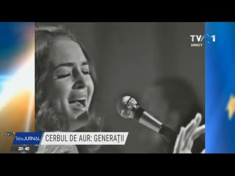 Cerbul de Aur Generaţii: În 1970, Angela Similea a câştigat Cerbul de Argint