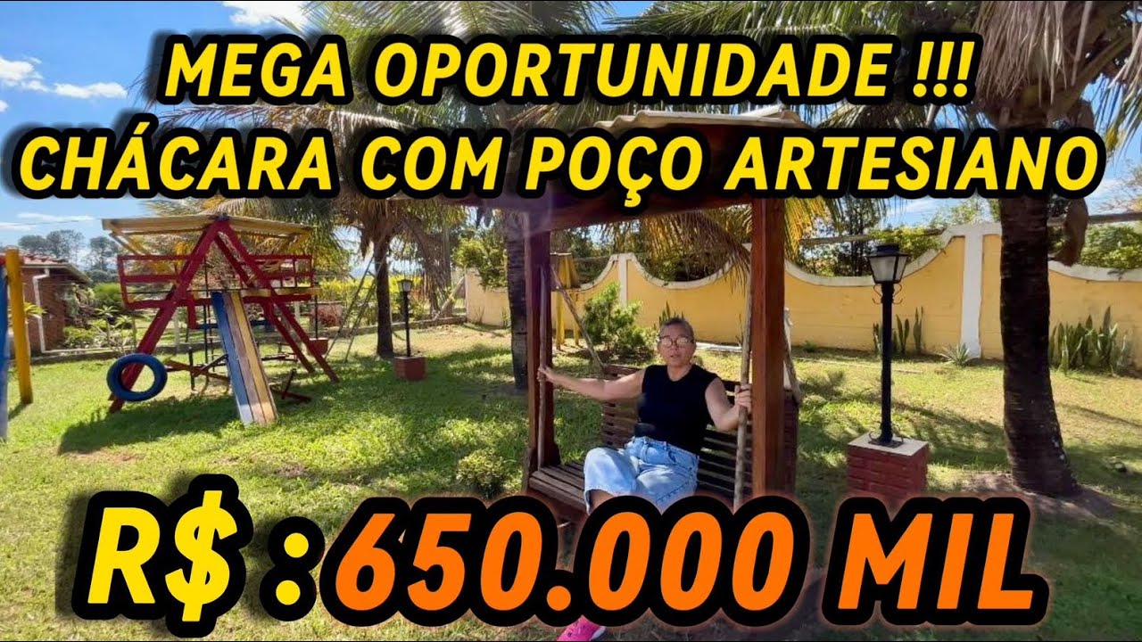 (🚨VENDIDA🚨)CHÁCARA RÚSTICA/ POÇO ARTESIANO/PORTEIRA FECHADA/ PREÇO 650 MIL/ VENDE-SE EM SÃO PEDRO