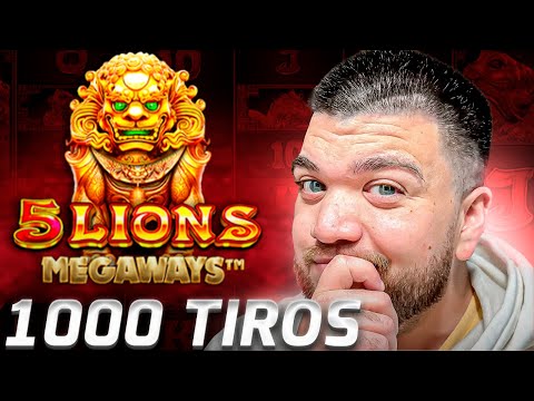 ¿QUE PASA SI LE HACEMOS 1.000 TIROS A LA 5 LIONS MEGAWAYS? 🐆