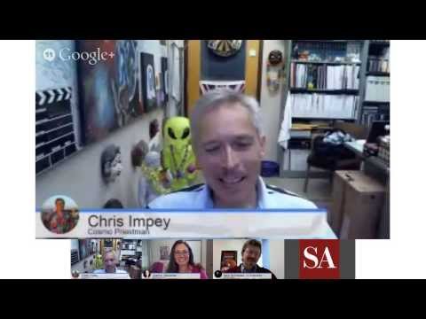 The Mars MAVEN Mission and "Dreams of Other Worlds" author Chris Impey - SA Hangout #7